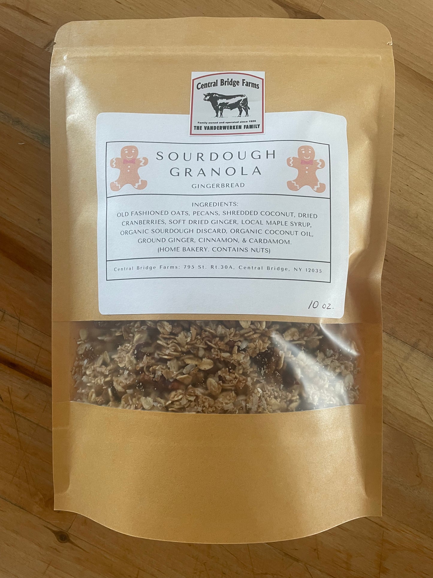 Sourdough Granola, Gingerbread