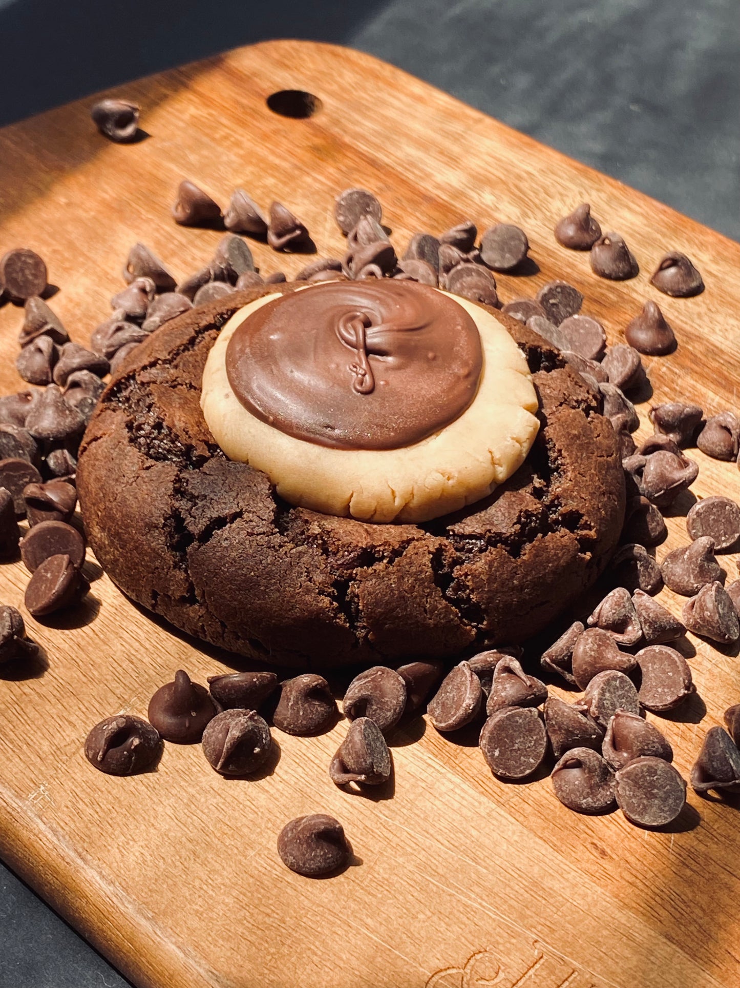 Buckeye Brownie Cookies